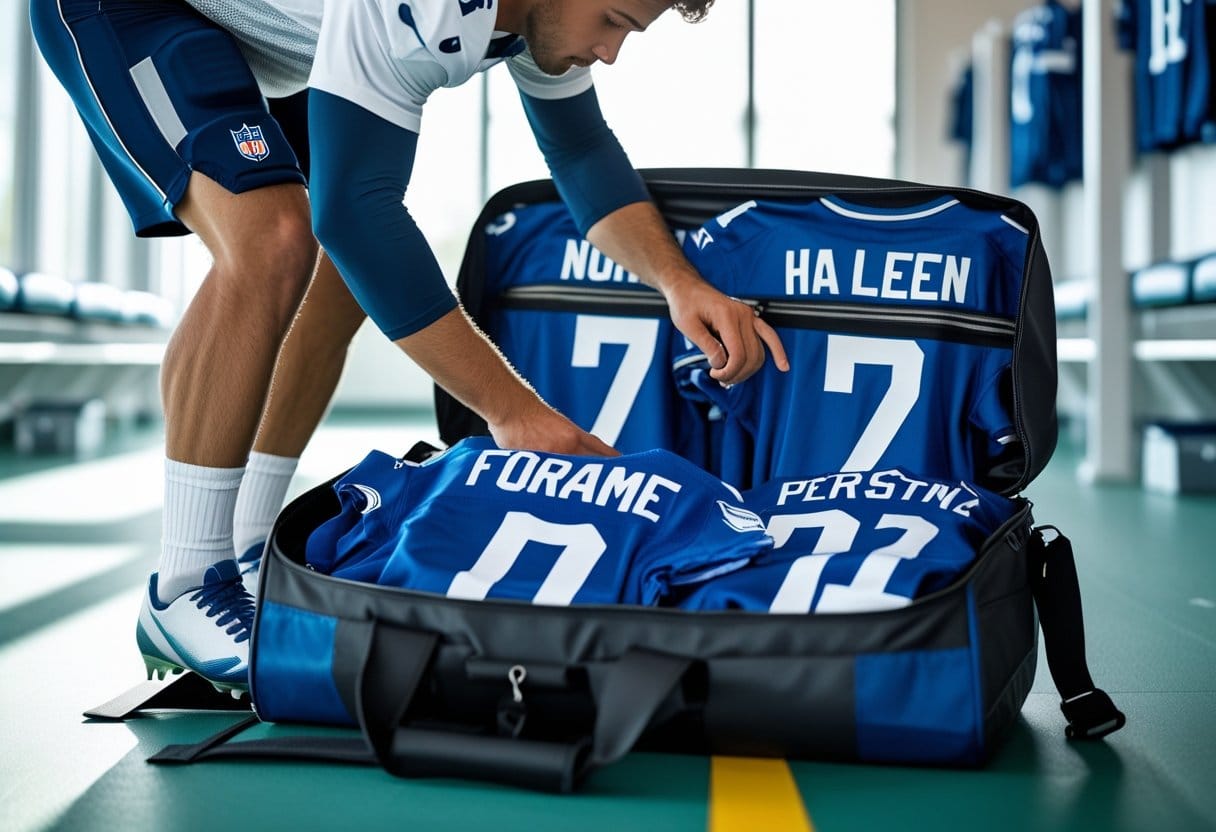 Saadan vaelger du den perfekte fodboldtaske og fodboldtroejer med spillerens navn